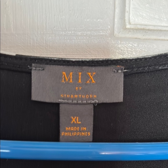 Floral Black and White Women's Dress - Picture 2 of 9